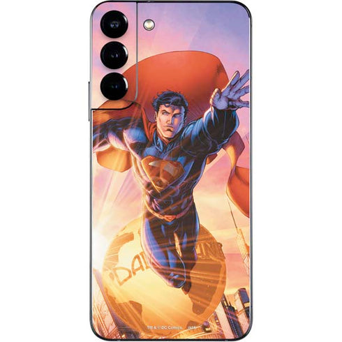 DC Comics Superman Unchained #1 75th Anniversary Cover Art by Jim Lee Galaxy S22 Plus Skin